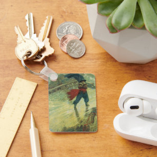 Oude Piraat, De Vliegende Hollander door Howard Py Sleutelhanger