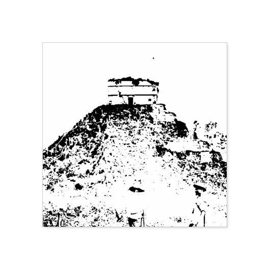 Oude piramide stempel (Afrduk)