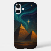 Oude Piramides Heilige Nacht Blauwgroen Hemel Case-Mate iPhone Case (Achterkant)