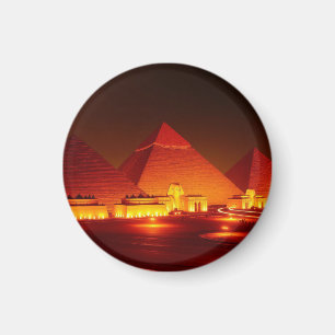 Oude piramides magneet
