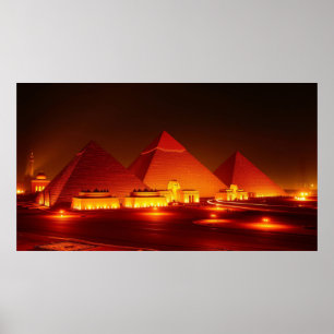Oude piramides poster