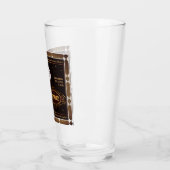 Oude Pirate Rum (tekst aanpasbaar) Glas (Links)