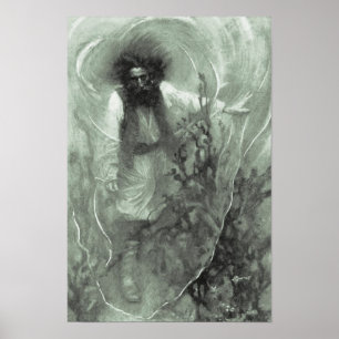 Oude piraten, Captain Goldsack door Howard Pyle Poster