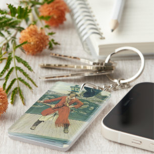 Oude Piraten, Captain Keitt door Howard Pyle Sleutelhanger