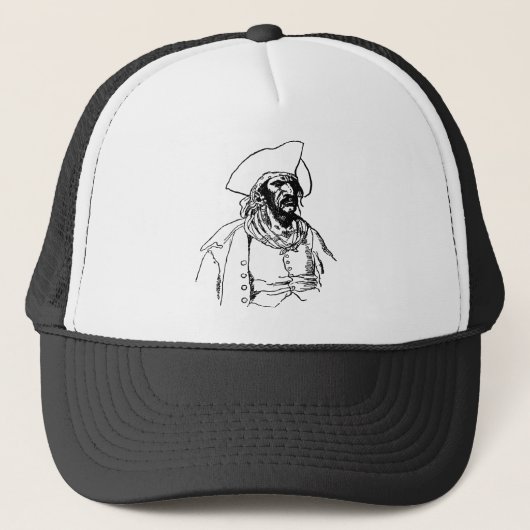 Oude piraten, een bukselaar-schets van Howard Pyle Trucker Pet (Voorkant)