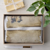 Oude Piraten Kaart Schatkist Kompas Decoupage Tissuepapier (Geschenk)