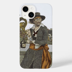Oude piraten, Kidd op het dek van Adventure Galley Case-Mate iPhone Case