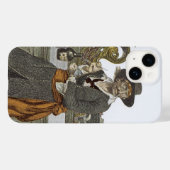 Oude piraten, Kidd op het dek van Adventure Galley Case-Mate iPhone Case (Achterkant (horizontaal))