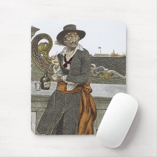 Oude Piraten, Kidd op het dek van de Adventure Gal Muismat (Met muis)