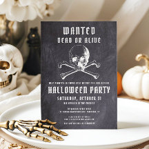 Oude Piraten Schedel & Botten Zwarte Halloween Fee