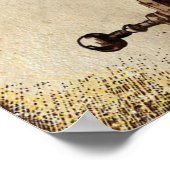 Oude Piraten van het Caribische schip Kapitein Vla Poster (Hoek)