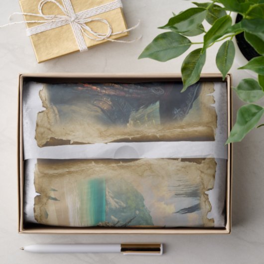 Oude piraten van het Caribische schip Tissuepapier (Geschenk)