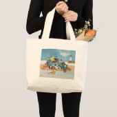Oude piraten van Penzance Grote Tote Bag (Voorkant (product))