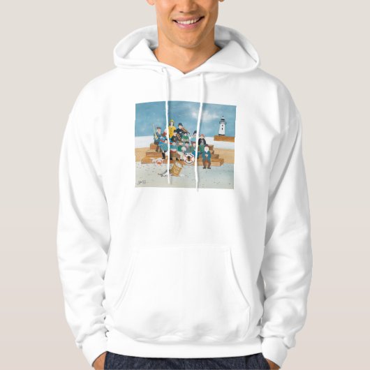 Oude piraten van Penzance Hoodie (Voorkant)