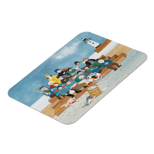 Oude piraten van Penzance Magneet (Linkerzijde)