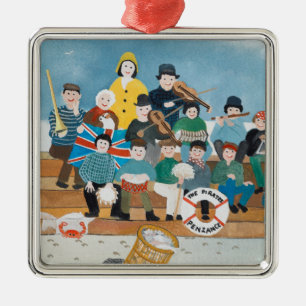 Oude piraten van Penzance Metalen Ornament