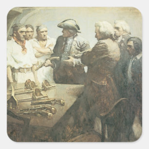 Oude Piraten, Voorbereidingen voor Muiterij door N Vierkante Sticker