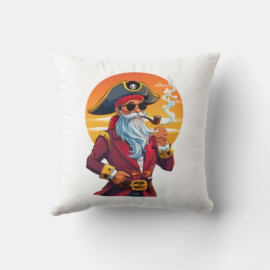 Oude piratencapitein kussen (Achterkant)