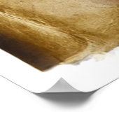 Oude piratenschat kaart poster (Hoek)