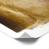 Oude piratenschat kaart poster (Hoek)