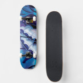 Oude piratenscheepsdok persoonlijk skateboard (Voorkant)