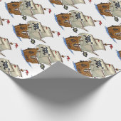 Oude Piratenschepen Inpakpapier (Hoek)