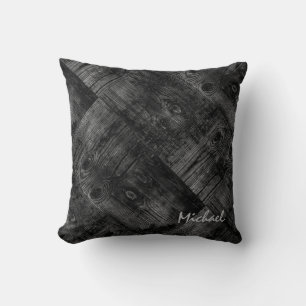 Oude planken, oud hout, oud hout kussen