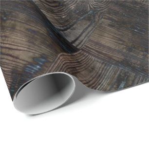 Oude planken, oud hout, oud hout, oud hout cadeaupapier