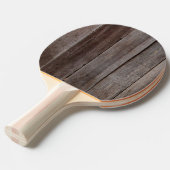 Oude Planken Tafeltennisbatje (Voorkant Gekanteld)