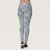 Oude platen, oud hout, oud hout, oud hout, brandho leggings (Achterkant)