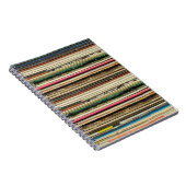 Oude platenkartonnen omhulsels, gestapeld in peler notitieboek (Rechterzijde)