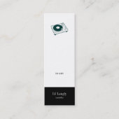 Oude Platenspeler Mini Visitekaartje (Voorkant)