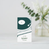 Oude Platenspeler Visitekaartje (Staand voorkant)