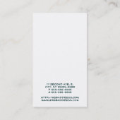 Oude Platenspeler Visitekaartje (Achterkant)