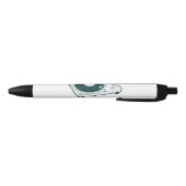 Oude Platenspeler voor schoolwas (Vinyl) Zwarte Inkt Pen (Bodem)