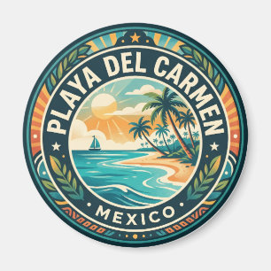 Oude Playa Del Carmen Mexico Mexico Magneet