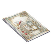 Oude poeders en talk boerderij patroon notitieboek (Rechterzijde)