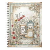 Oude poeders en talk boerderij patroon notitieboek (Voorkant)