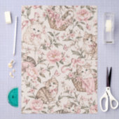 Oude poesjes & bloementuinpatroon tissuepapier (Craft)