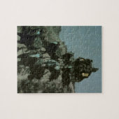 Oude poetsband van de vlakten door Remington Legpuzzel (Horizontaal)