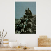 Oude poetsband van de vlakten door Remington Poster (Keuken)