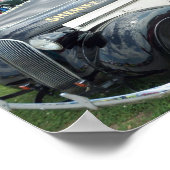 Oude politiewagen poster (Hoek)