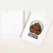 Oude Pompoen Halloween Jack O Lantern Bos Sh Planner (Display)