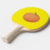 oude pompoen tafeltennisbatje (Voorkant Gekanteld)