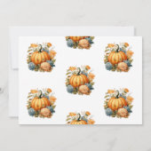 Oude Pompoensnijwerk Kaart (Achterkant)