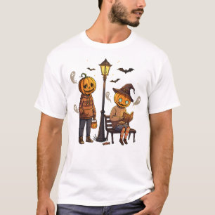 Oude Pompoentweeling: Spectraalbats & Glow-boek  T-shirt