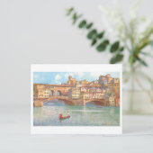 Oude Ponte Vecchio, Florence, Italië Briefkaart (Staand voorkant)