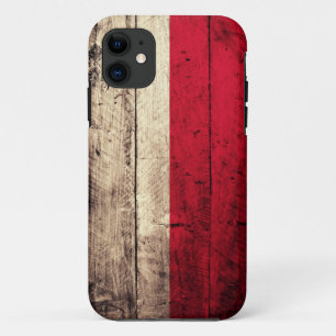 Oude Poolse vlag Case-Mate iPhone Case