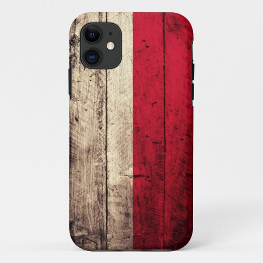 Oude Poolse vlag Case-Mate iPhone Case (Achterkant)