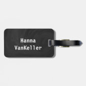 Oude poolspelers bagagelabel (Achterkant horizontaal)